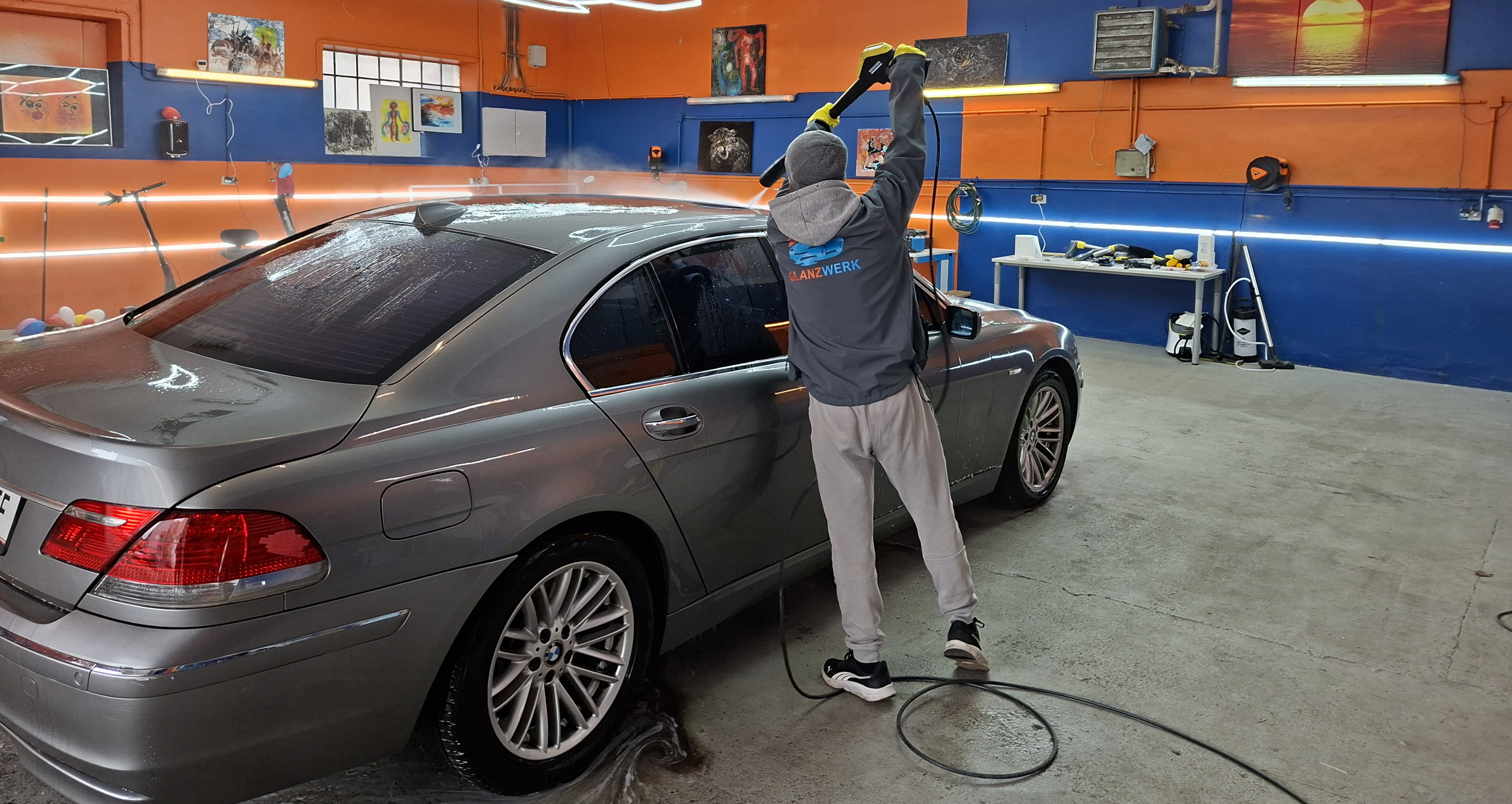 Express Paket - Grundreinigung Auto